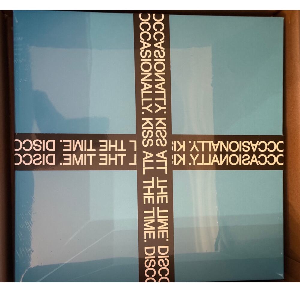 Harry Styles NIB | KISS ALL THE TIME CLOCK + VINYL SLIPMAT + VINYL ALBUM BOX SET